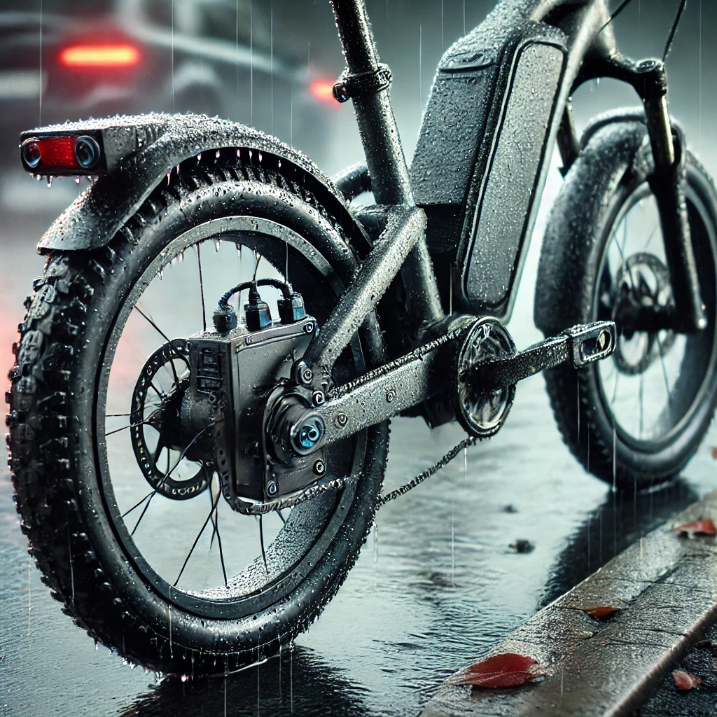 Ebike fahren bei Regen